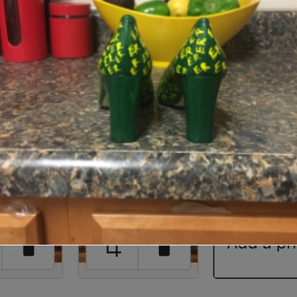 ER Designs custom hand painted pump - Picture 3 of 3